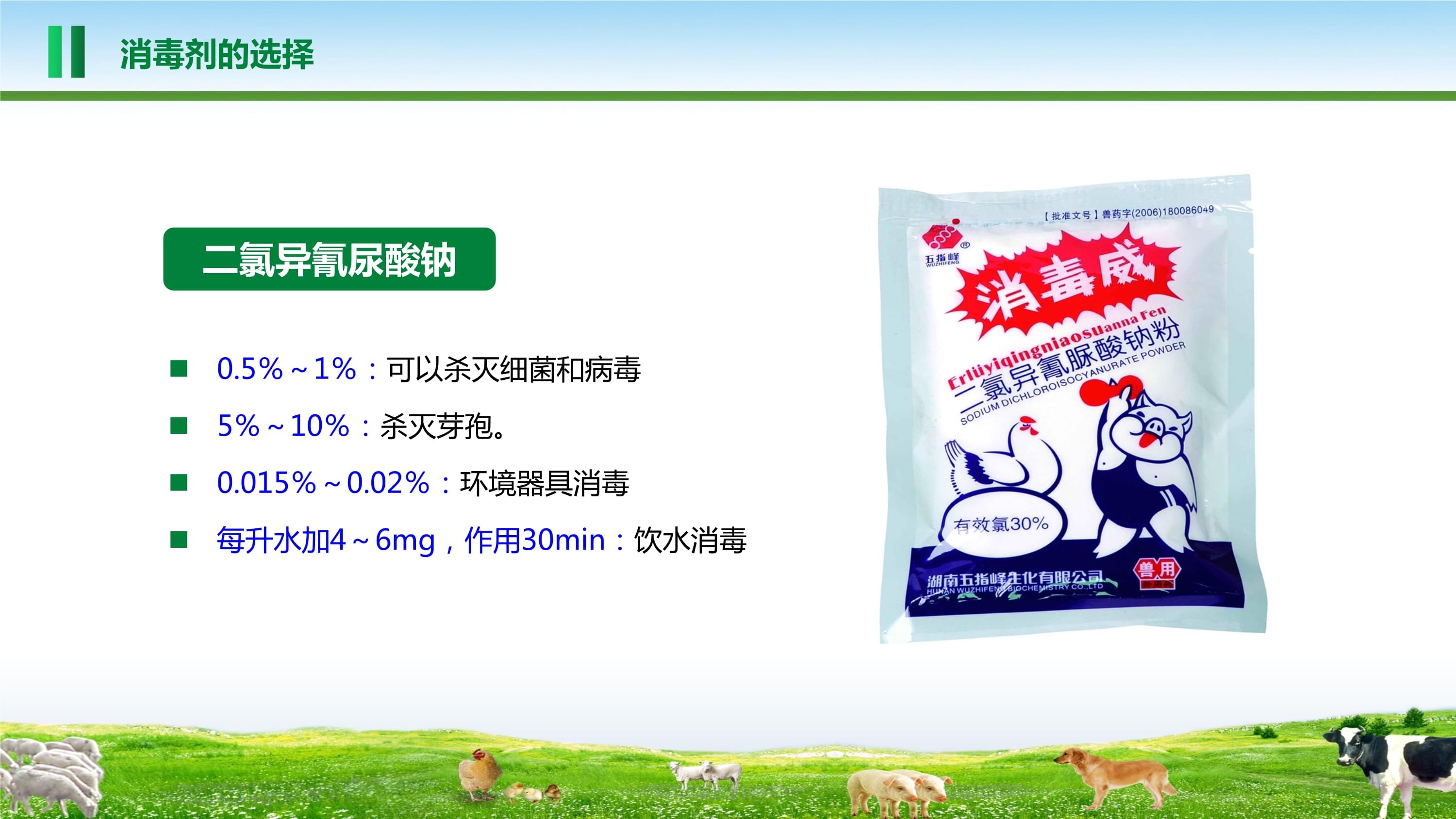 獸醫(yī)消毒技術 消毒劑的選擇、配制與醫(yī)療器械處理